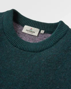 Vista Recycled Knitted Sweater - Rain Forest