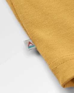 Vita Organic Relaxed Fit T-Shirt - Mustard Gold