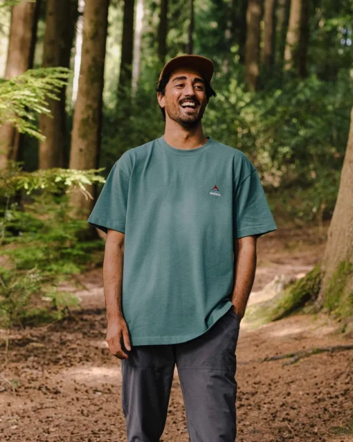 Vita Organic Relaxed Fit T-Shirt - Deep Ocean