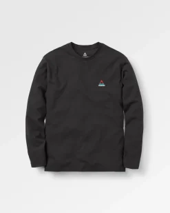 Vita Organic Relaxed Fit LS T-Shirt - Black