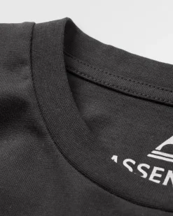 Vita Organic Relaxed Fit LS T-Shirt - Black