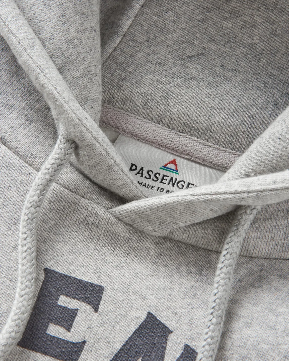 Wander Recycled Cotton Marl Hoodie - Gray Marl