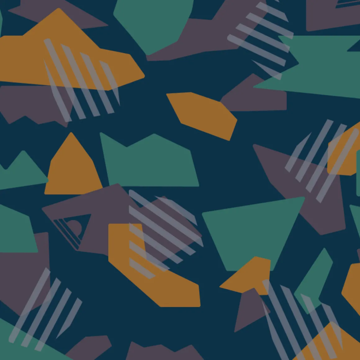 Waves Recycled Sherpa-Lined Changing Robe - Deep Blue Camo Pattern