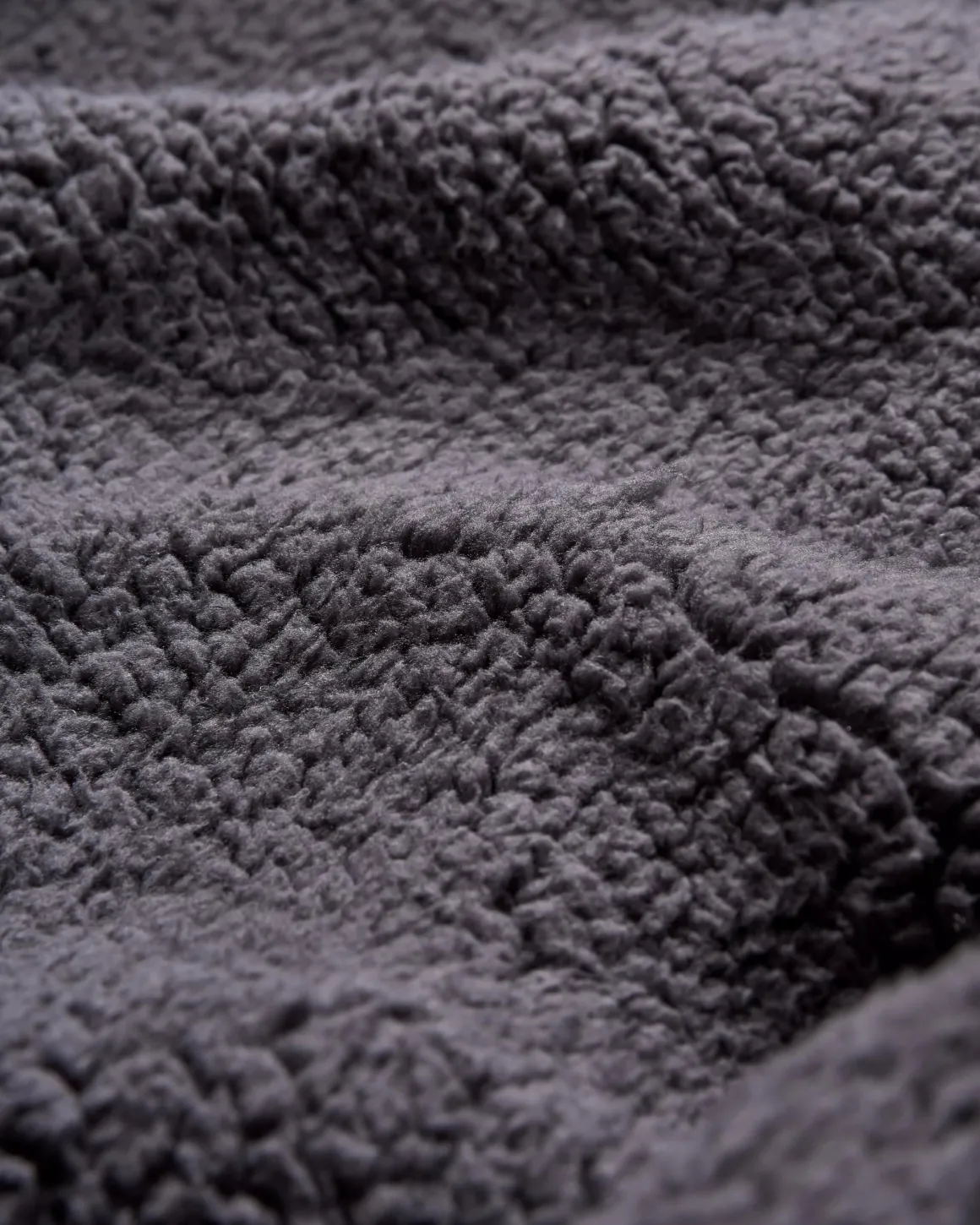 Waves Recycled Sherpa-Lined Changing Robe - Dark Denim/ Deep Navy