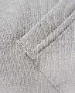 Waves u0026 Trees Organic Cotton Hoodie - Steel Gray