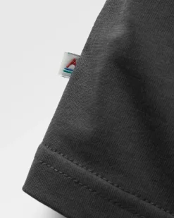 Waves u0026 Trees Organic Cotton T-Shirt - Charcoal