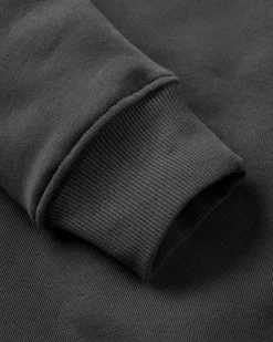 Waves u0026 Trees Organic Cotton Long Sleeve Sweatshirt - Charcoal