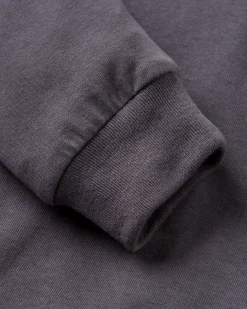 Waves u0026 Trees Recycled Long Sleeve T-Shirt - Charcoal