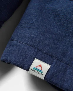 Way Flannel Lined Long Sleeve Shirt - Rich Navy