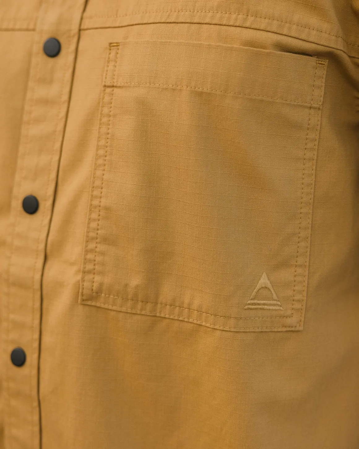 Way Ripstop Short Sleeve Shirt - Mustard Gold