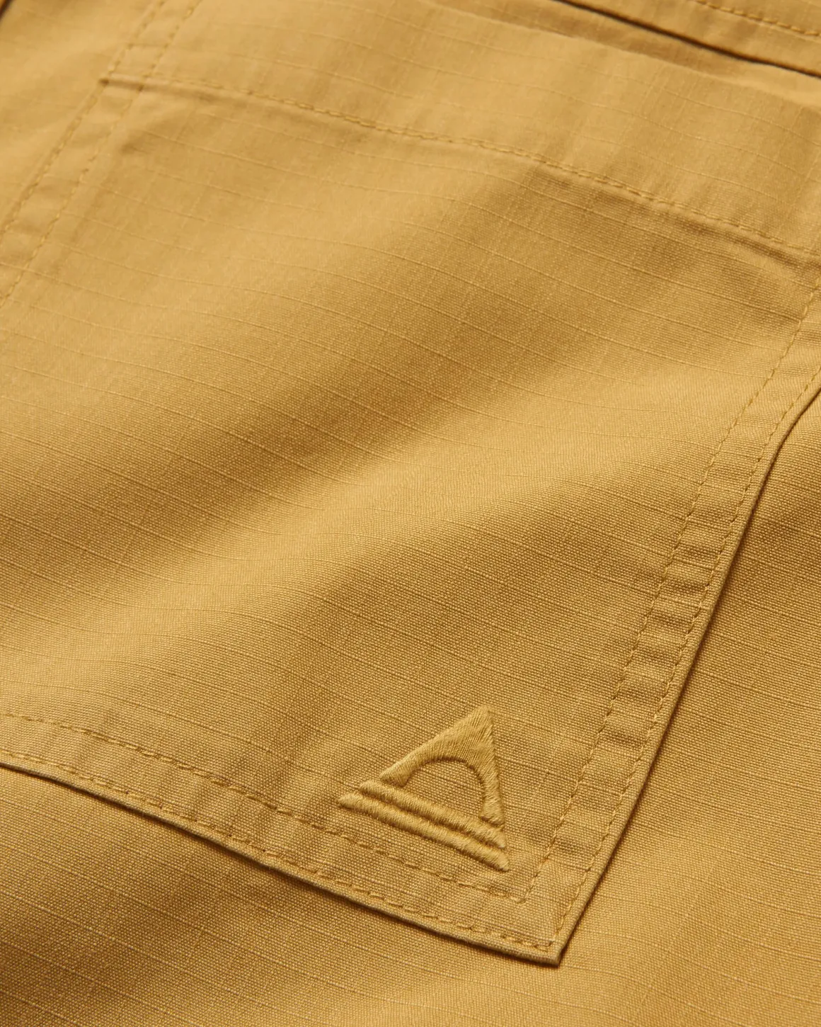 Way Ripstop Short Sleeve Shirt - Mustard Gold