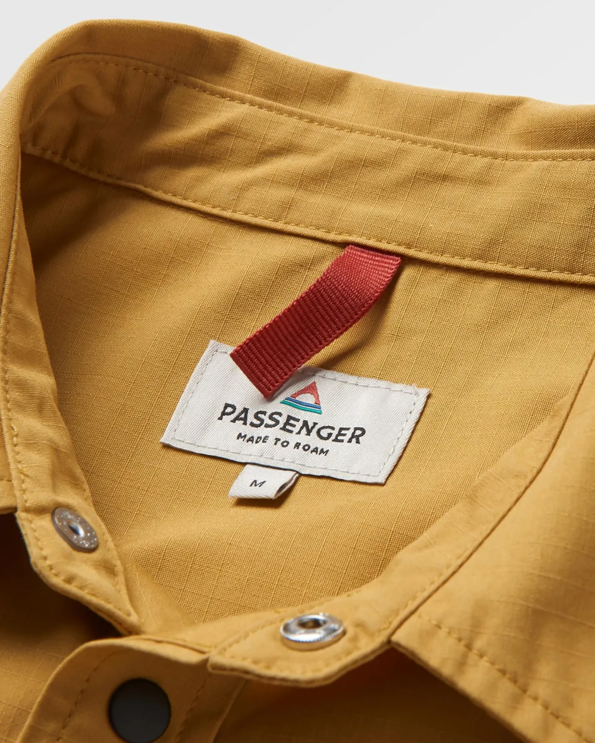 Way Ripstop Short Sleeve Shirt - Mustard Gold