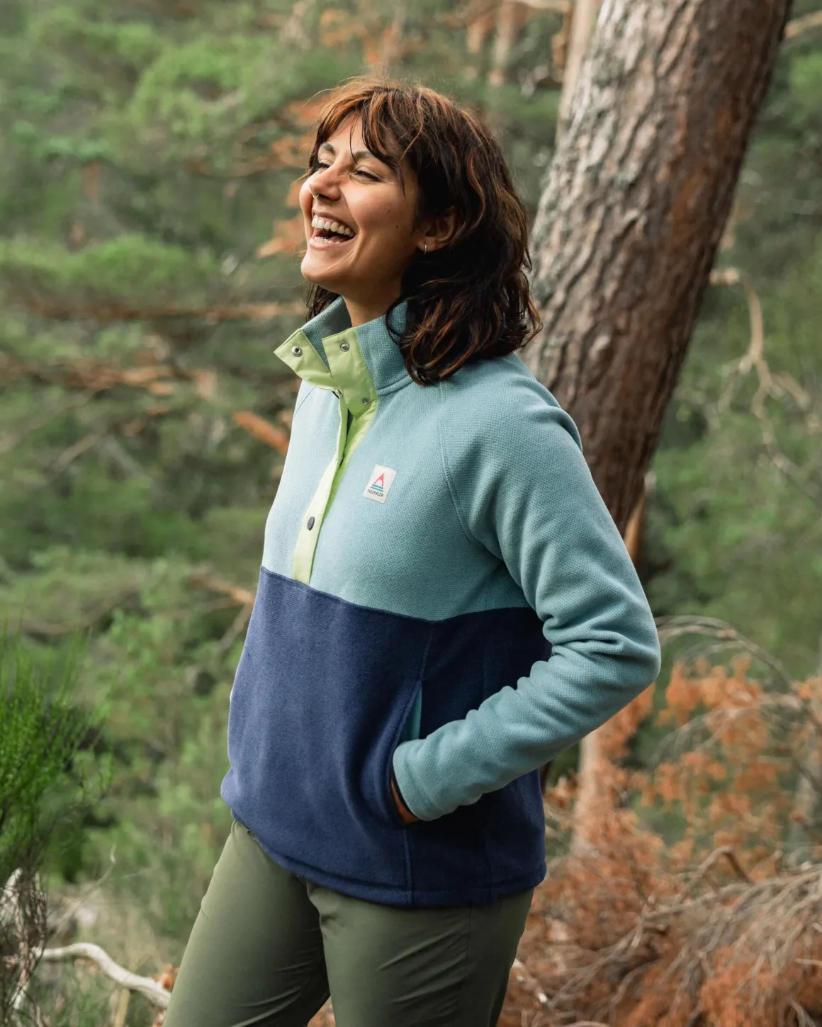 Women's Snowdrop Recycled Polartec Fleece - Arctic