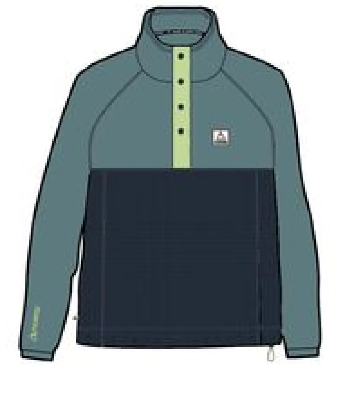 Women's Snowdrop Recycled Polartec Fleece - Arctic