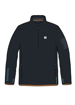 Women's Wintergreen Recycled Polartec® Fleece Pullover - Black