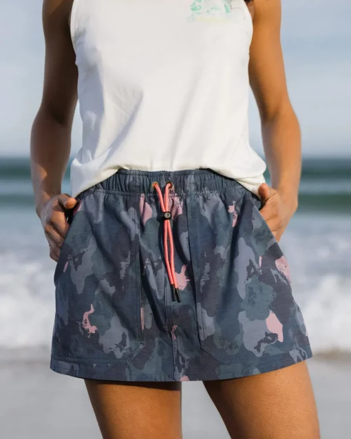 Wonderland Woven Skort - Sycamore Camo