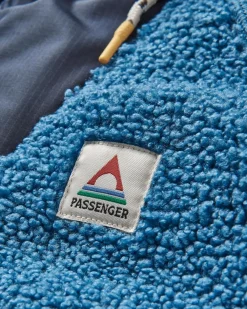 Woodland Recycled Polar-lined Sherpa Fleece - Blue Steel