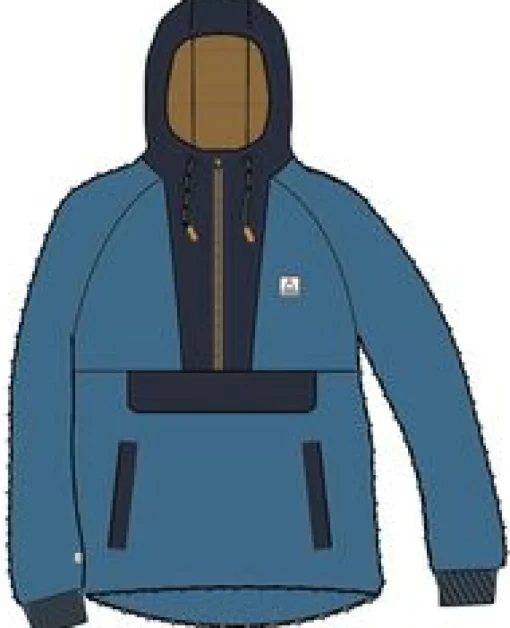 Woodland Recycled Polar-lined Sherpa Fleece - Blue Steel
