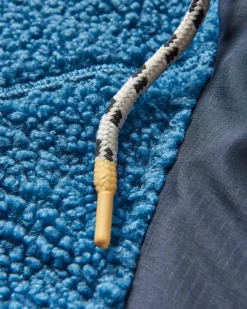 Woodland Recycled Polar-lined Sherpa Fleece - Blue Steel
