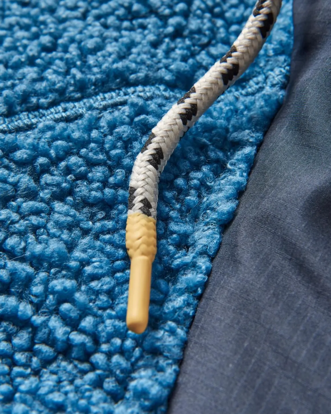 Woodland Recycled Polar-lined Sherpa Fleece - Blue Steel