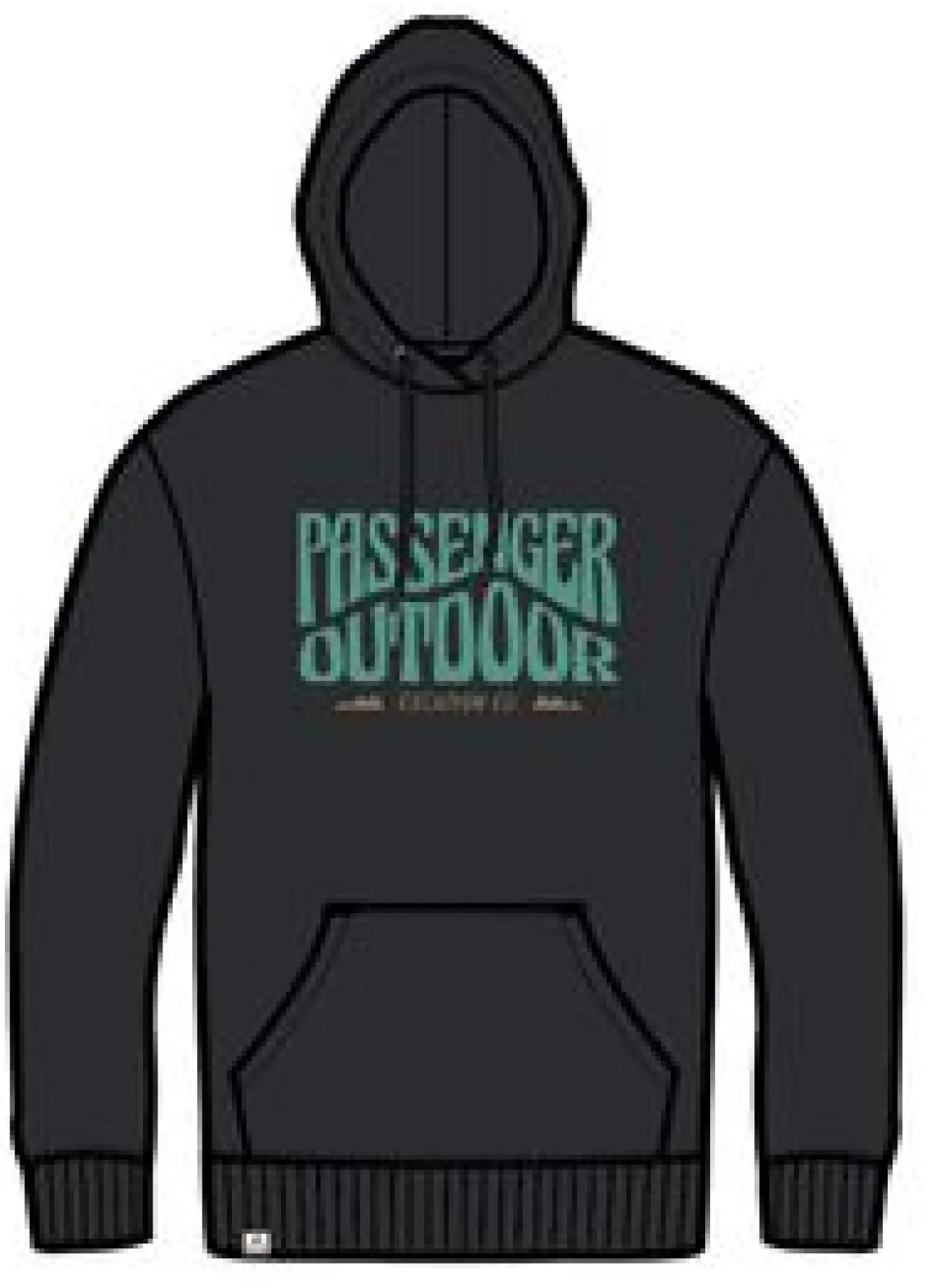 Yuca Organic Cotton Hoodie - Black