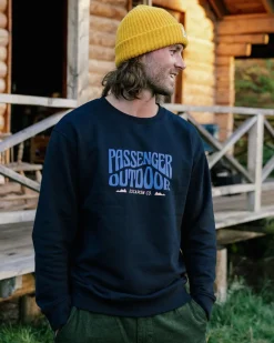 Yuca Organic Cotton Long Sleeve Sweatshirt - Black