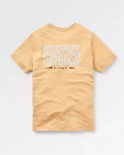 Yuca Organic Cotton T-Shirt - Dusty Ochre Marl