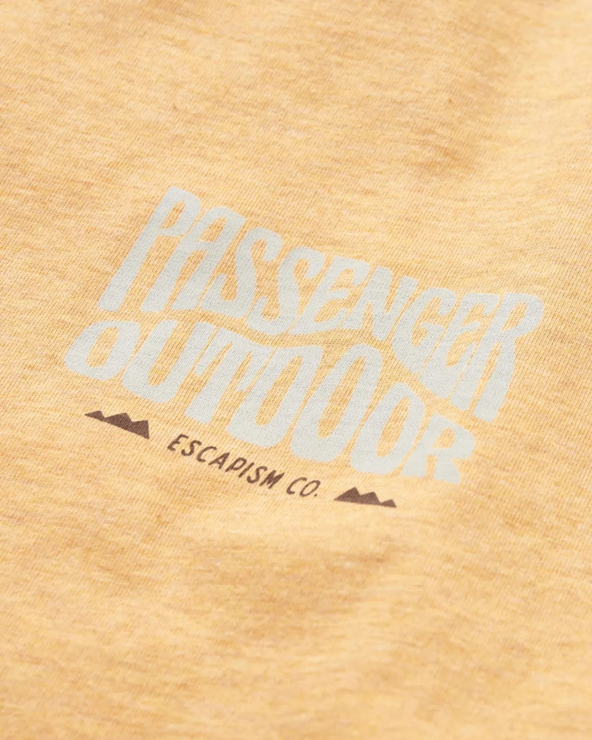 Yuca Organic Cotton T-Shirt - Dusty Ochre Marl