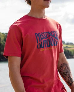 Yuca Recycled Cotton T-Shirt - Mineral Red