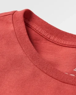 Yuca Recycled Cotton T-Shirt - Mineral Red